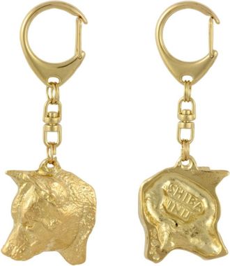 OEM Shiba Inu - Llavero De Perro Ba&ntilde;ado En Oro, Decoraci&oacute;n De Bolsos, Accesorio De Lujo De Art-dog