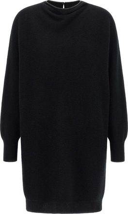 Brunello Cucinelli Kleedjes - Dames - Kleedjes - Zwart - XS - Kleedjes