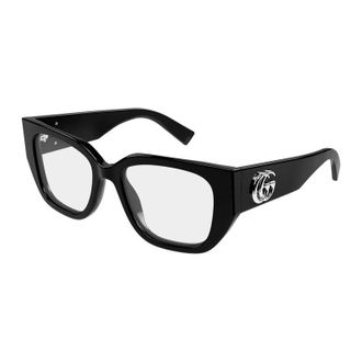 Gucci Square Full Rim Eyeglasses - Black