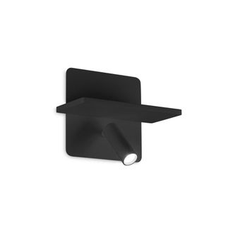 Ideal Lux L&aacute;mpara de pared negra - L 180 x H 120 x D 140 mm