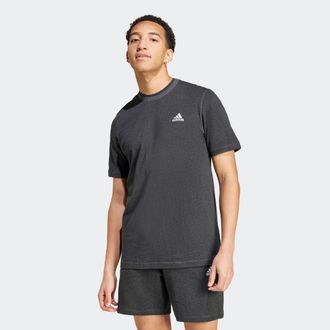 adidas T-Shirt ADIDAS SPORTSWEAR M MEL T, Herren, Gr. XXL, schwarz (schwarz melange), Obermaterial: 100% Baumwolle, Rundhals, Shirts T-Shirt