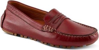 Spring Step Audette Penny Loafer in Dark Red at Nordstrom, Size 10.5-11Us