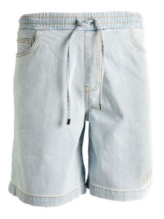 Amiri drawstring denim shorts - men - Cotton - M - Blue