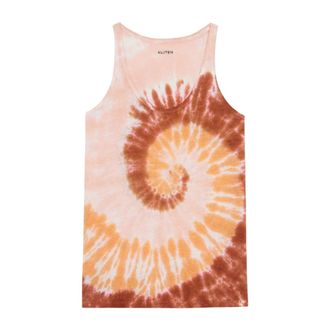 Kujten Kujten - Soft Sunny Tanktop - Dames - Tops - Veelkleurig - Maat: M Linnen