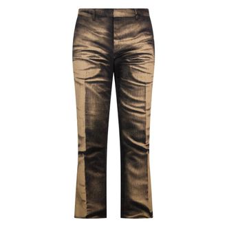 Moschino Heren, Broeken, Beige, Maat: M Katoen