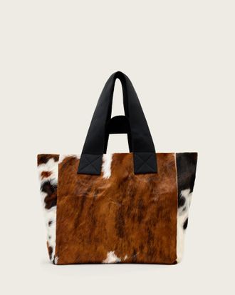 AllSaints Izzy Cow Leather Tote Bag