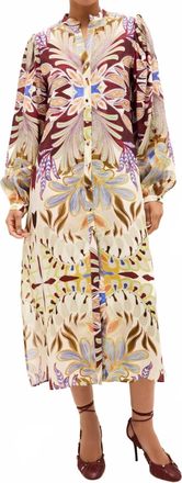 Marie Oliver Gregory Midi Dress In Tranquility