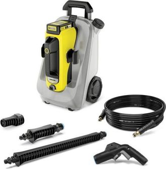 Karcher Limpiafregonas M&oacute;vil De Presi&oacute;n Media Oc 6-18 Premium - Con Bater&iacute;a De 18 V / 2,5 Ah + Cargador Est&aacute;ndar - Tanque De 12l - - Karcher