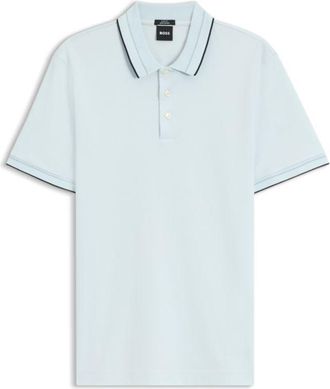 BOSS Slim-fit polo shirt in mercerized cotton