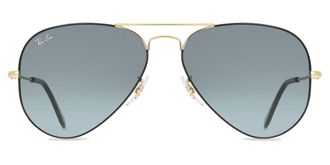 Ray-Ban RB3025 Aviator Large Metal 9271GK Mens Sunglasses Black Size 62