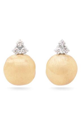Marco Bicego Beaded Drop Earrings in 18K Yellow Gold at Nordstrom