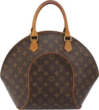 Louis Vuitton Ellipse Bag Monogram Canvas Brown Canvas Handbag (Pre-Owned)