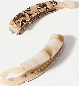 Anthropologie Small Banana Claw Clip