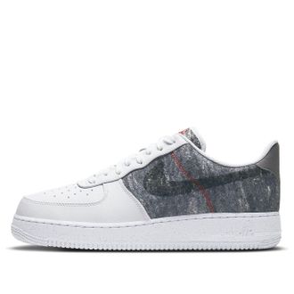 Nike Air Force 1 07 LV8 Recycled Wool Pack - White Light Smoke Grey CV1698-100