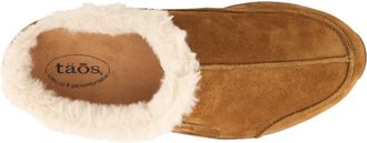 Taos Womens Open-Back Clogs In Chestnut