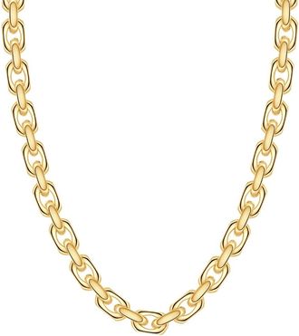 Pompeii3 14k Yellow Gold Womens 24 Chain Necklace 42 Grams 8.5mm Thick