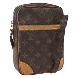 Louis Vuitton Borsa a tracolla Pre-owned in tela - - Pre-owned - Donna - Marrone - ONE SIZE