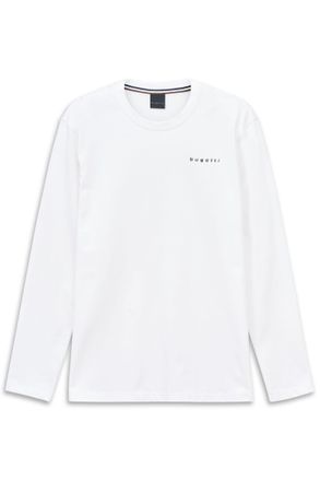 Bugatti Herren Katoenen sweatshirt met lange mouwen Modern Fit
