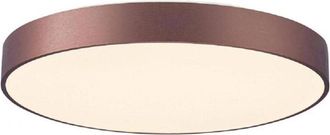 Trade Shop Trade Shop Traesio - Trade Shop - Plafoniera Moderna Tonda Led 65w Cct 3000k 4000k Lampada Soffitto Muro Luce 60cm - Brown