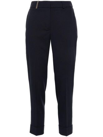 パンツ PESERICO COTTON PANTS Lightweight stretch cotton gabardine trousers | Peserico US