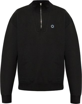 Kenzo T-shirt con applicazione Boke Flower - Nero