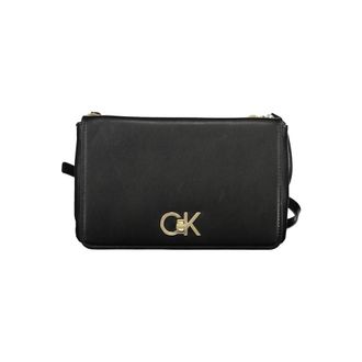 Calvin Klein Ck Monogram Flap Schoudertas Zwart