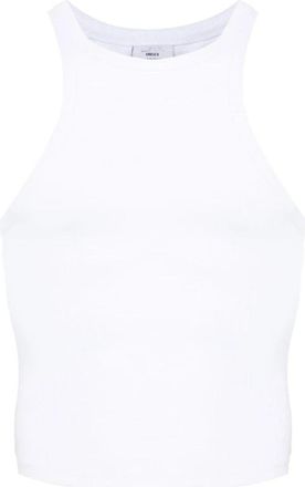 VETEMENTS Mouwloze Top - Dames - Tops zonder mouwen - Wit - M - Katoen - Tops