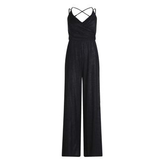 Vera Mont Jumpsuits & Playsuits, Dames, Zwart, 2Xl, Polyester, V-Hals Jumpsuit