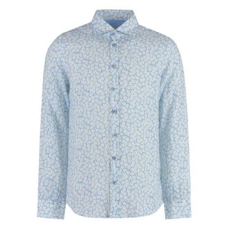 Bastoncino Casual Hemden - Heren - Overhemden - Blauw - Maat: 4XL