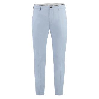 Department Five Chinos, male, Blue, W33, Chino Trousers with Pockets and Elastane