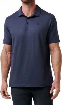 Travis Mathew Featherweight Polo In Total Eclipse