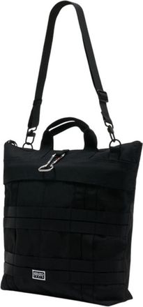 Kenzo Womens Quilted Nylon Tote Black