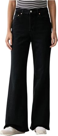 Levi's Ribcage Flare - Jeans - Mujer - Negro - W28 L30