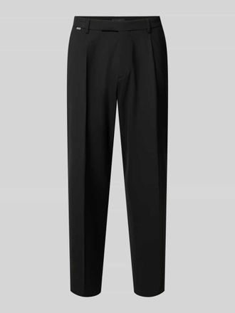 Cinque Straight Fit Hose mit Viskose-Anteil Modell Salto in Black, Gr&ouml;&szlig;e 102