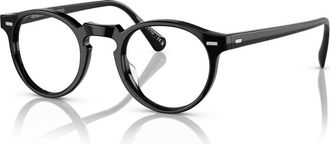 Oliver Peoples 50mm Phantos optical glasses in Black at Nordstrom