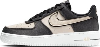 Nike (WMNS) Nike Air Force 1 07 SE Denim Black Net IB6642-001