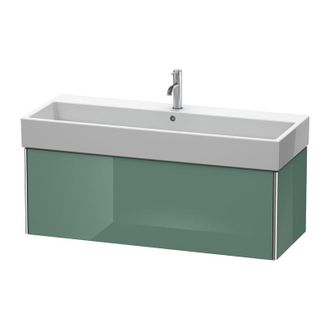 Duravit Duravit Xsquare Vanity Unidad De Pared 118.4x 46.0 Cm, 1 Extra&iacute;ble, Para Lavabo Vero Air 235012, Color (frente/cuerpo): Jade Laca Alto Brillo - Xs4097