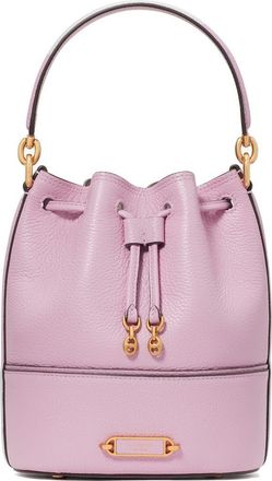 Kate Spade New York small gramercy pebble leather bucket bag in Berry Cream at Nordstrom Rack