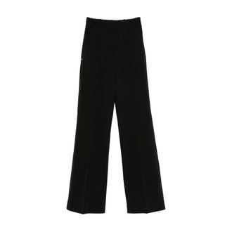 Sportmax Wide Trousers - female - Sportmax - Wide Trousers - Black - XS - Trousers