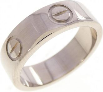Cartier Love White Gold (18K) Band Ring (Pre-Owned)