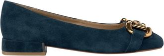 Alma En Pena Stijgbeugels platte schoen - Dames - Ballerinas - Blauw - 40 EU - Schoenen