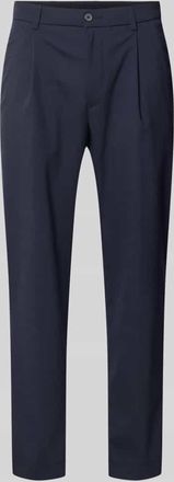 Bugatti Loose Fit Hose mit Ges&auml;&szlig;taschen in Marine, Gr&ouml;&szlig;e 32/30