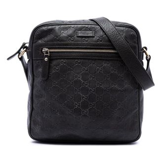 Gucci Pre-owned Gucci Guccissima Crossbody Unisex 9HGOCKQQIFBEGWLW