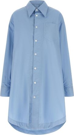 Ami Blue Ami De Coeur Shirt Dress