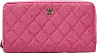 Chanel Pink Grained Calfskin (Pre-Owned)