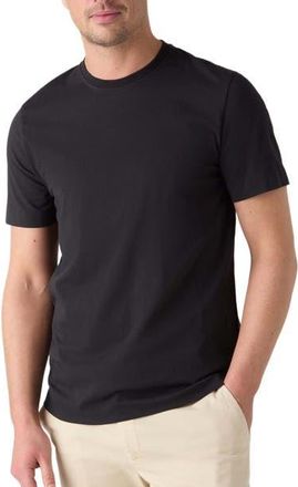 Robert Talbott Stretch Jersey Dean Tee in Classic Black at Nordstrom, Size Xxx-Large