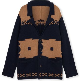 Fortela Faustop Cashmere Cardigan in Blue at Nordstrom, Size X-Small Eu