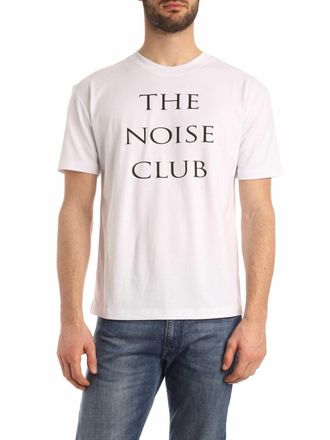 Alexander McQueen Noise Club T-shirt in white