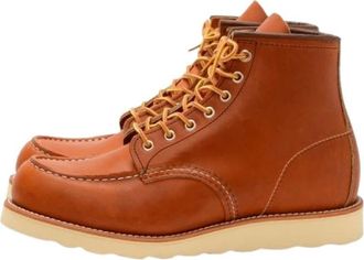 Red Wing Shoes Klassieke Moc Toe Boots - Heren - Veterlaarzen - Bruin - 40 EU - Schoenen