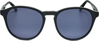 Hackett Mens Black Round Sunglasses HEK1279-002-1